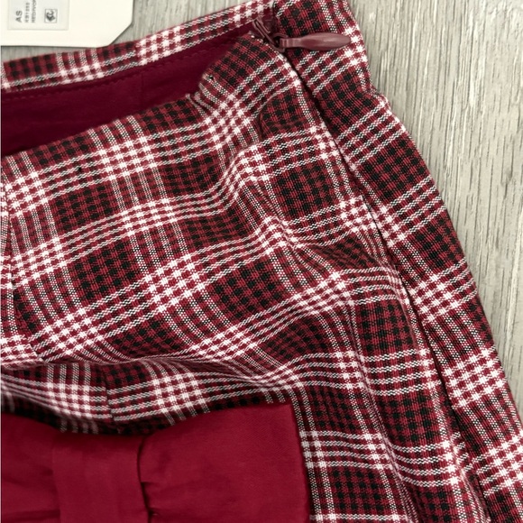 Altar'd State Winslow Bow Pleated Skirt - Picture 5 of 7